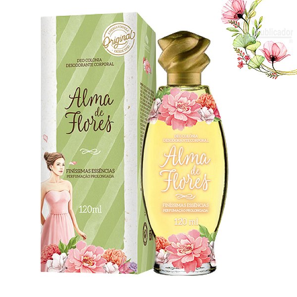 Deo Colônia Alma De Flores Clássico 120ml - Finissímas Essências