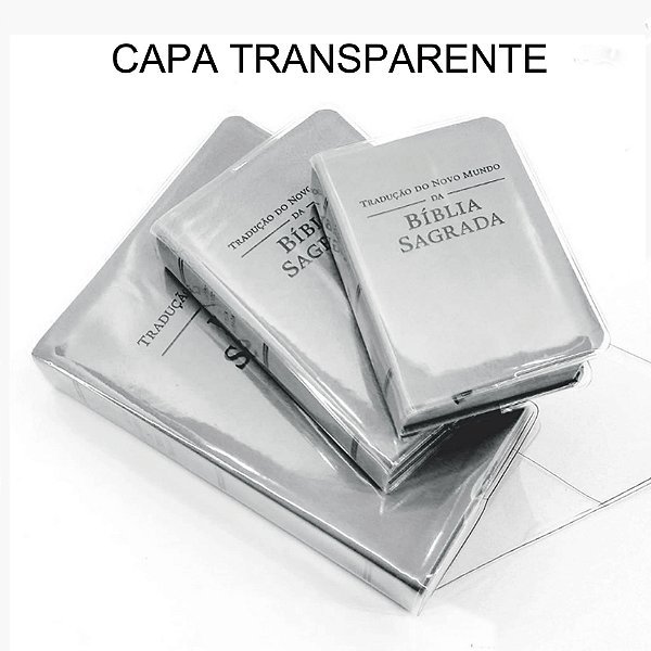 Capa Para Bíblia -Transparente -Tradução do Novo Mundo