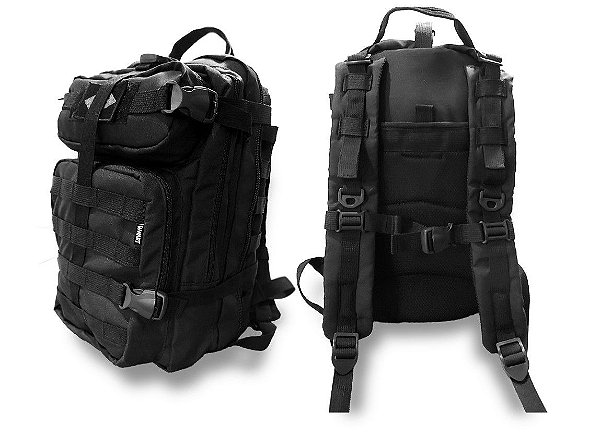 Mochila Tática Militar Modular WWART WAR 37 Litros