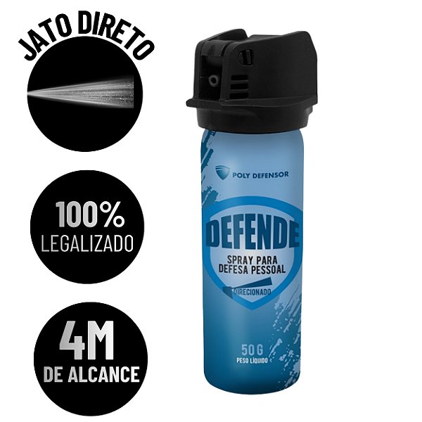 Spray de Autodefesa com Ação Direta