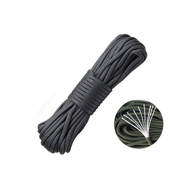 3 Metros de Paracord 550 com 7 filamentos - Item Grátis