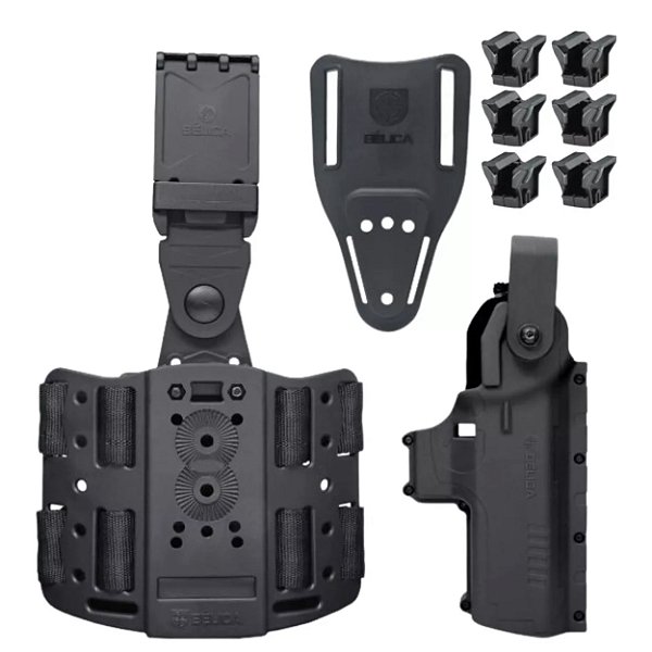 Coldre Tático Hammer Pro Universal CANHOTO - Imbel Taurus Glock Colt