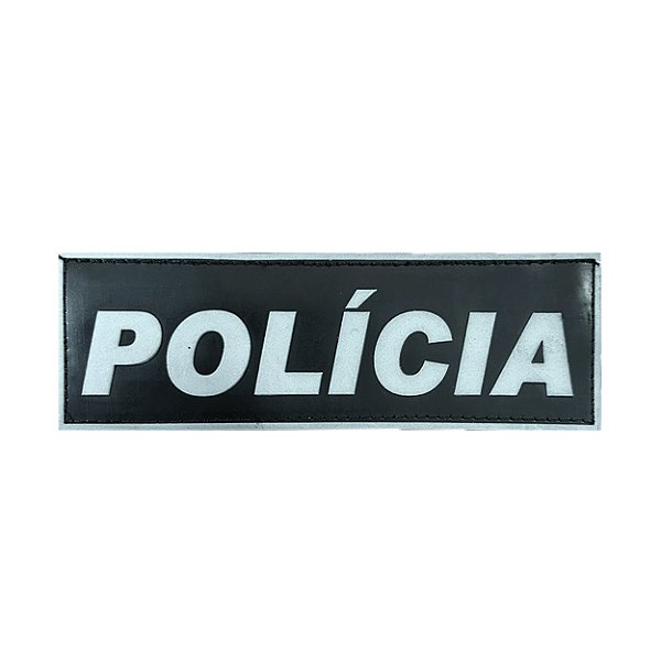 Patch Emborrachado Polícia 17x5