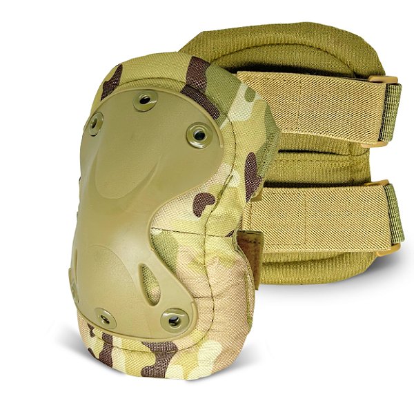 Joelheira Tática Acolchoada Infantil Tipo A - Multicam