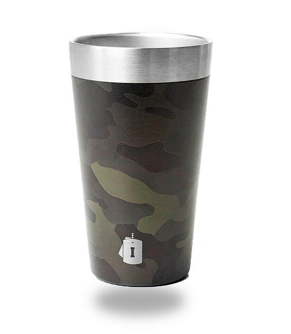 Copo Térmico INVICTUS Brewer Multicam Black 473ml