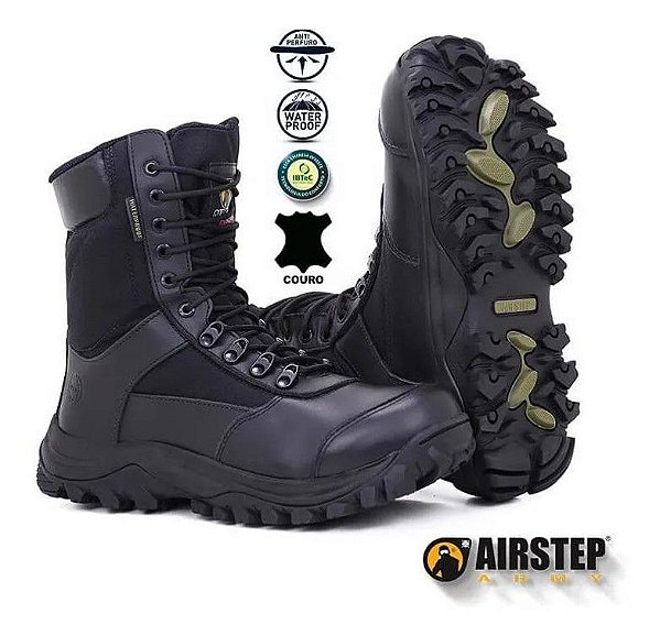 Coturno Impermeável Airstep Upon Armor Anti Perfurante - 8625