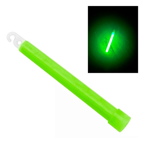 Bastão Luminoso Tipo Cyalume Verde - Item Grátis