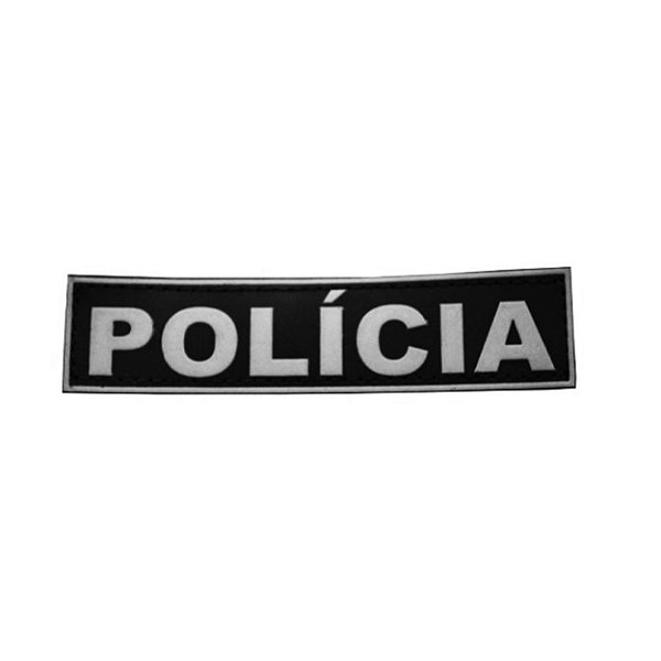Emborrachado POLICIA Pequeno - 11x3