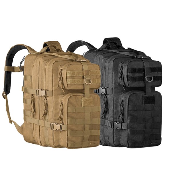 Mochila Invictus 600D Assault Urban - Preta 35L