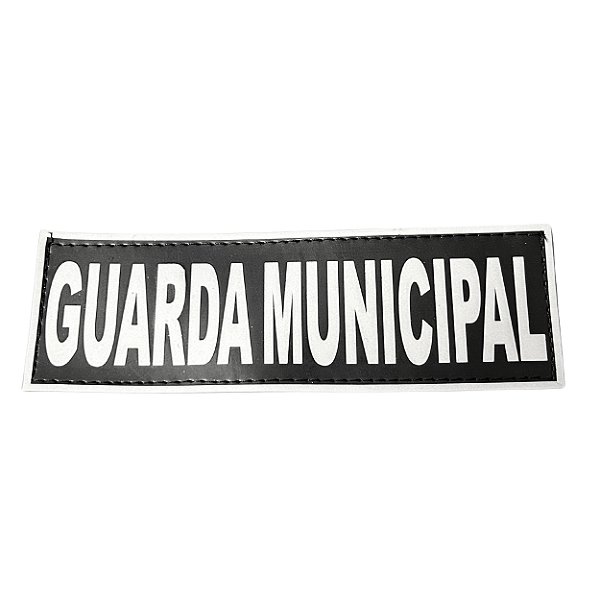 Patch Emborrachado Guarda Municipal 17x5