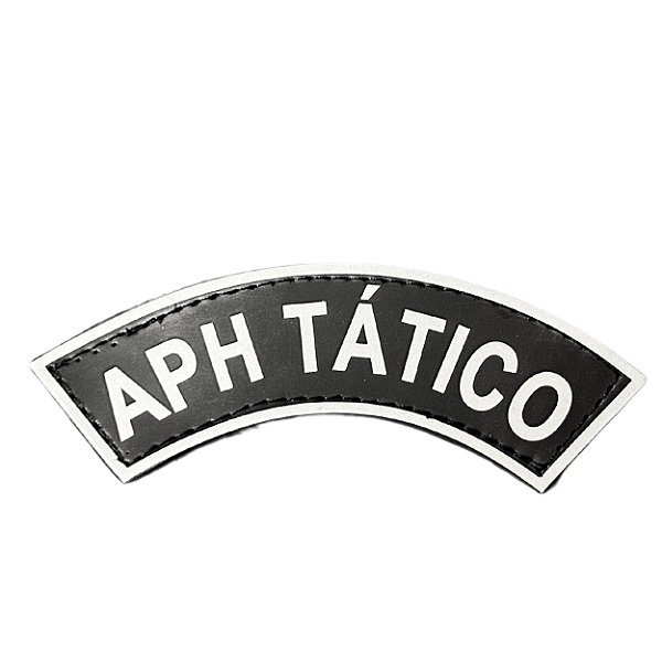 Patch Emborrachado Listél APH Tático 12x5