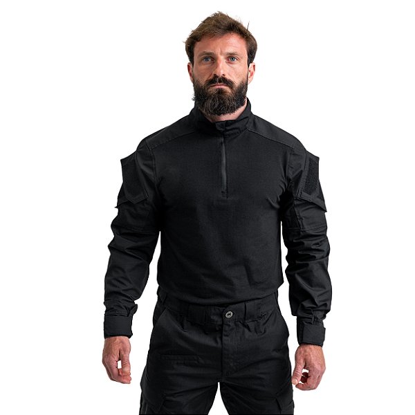 Combat Shirt Invictus Leader Preta