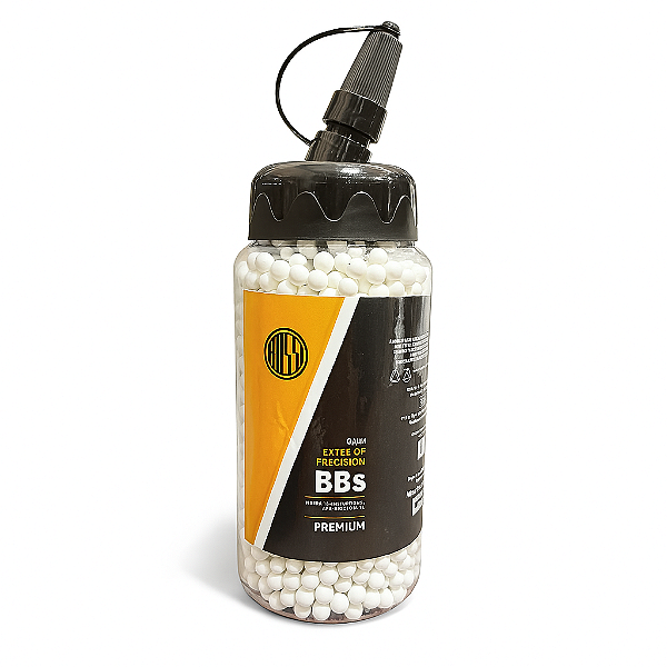 BBs Airsoft 0,12g Extreme Precision Pote Speed Loader 6MM Rossi - 2000 Un