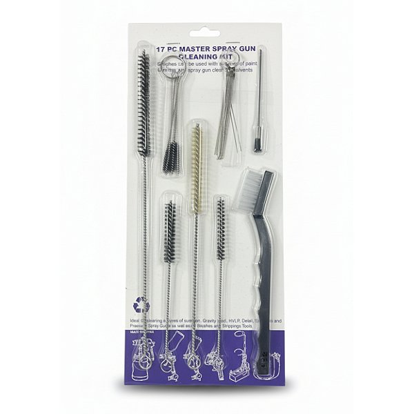 Kit de Limpeza para armas curtas Armamento Pistola – 17 Peças