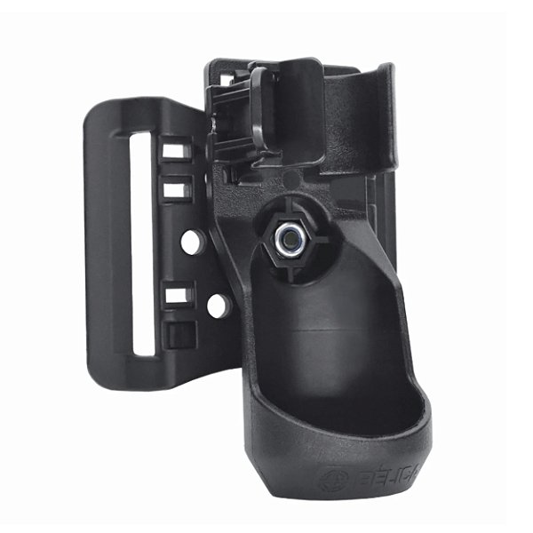 Porta Lanterna Police Passador Bélica - Preto