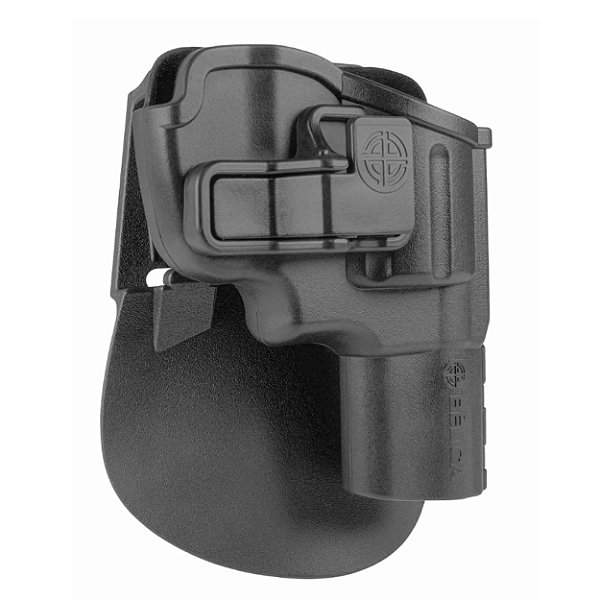 Coldre Revólver 5T Bélica - Cintura/Paddle - Preto