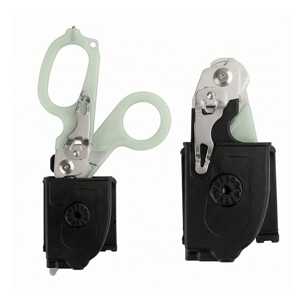 Kit Tesoura de Trauma Multifuncional APH + Coldre Porta Tesoura Especializado em Polímero