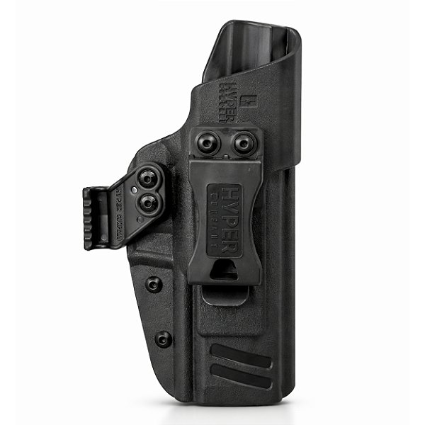 Coldre Velado Polímero GX4 CARRY Hyper Clip Cinto Tático HC020D