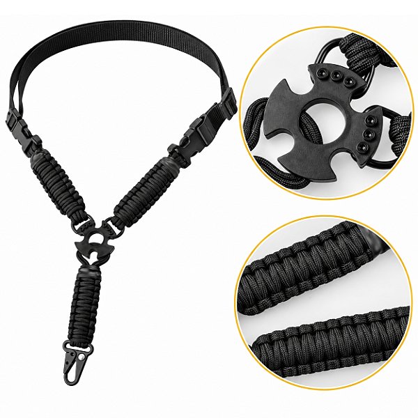 Bandoleira Paracord Reforçada 1 Ponta