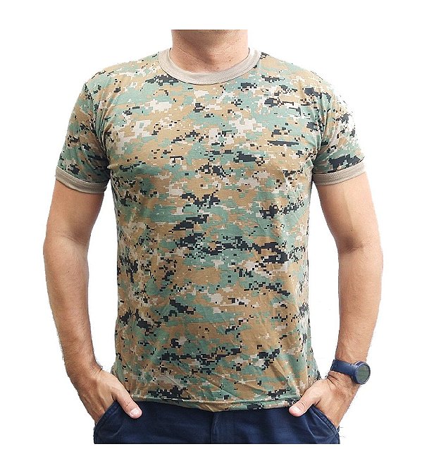 Camiseta Camuflada Marpat (Marines Patern)