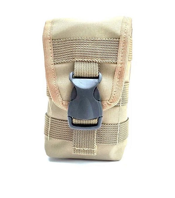 Bolso Modular Porta Carregador de Fuzil Duplo TAN