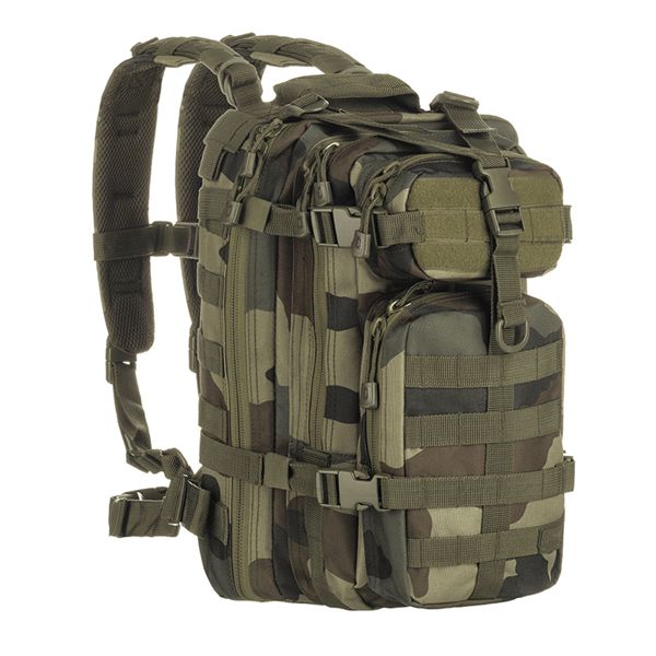 Mochila Tática Invictus Assault 30L Francês / Woodland