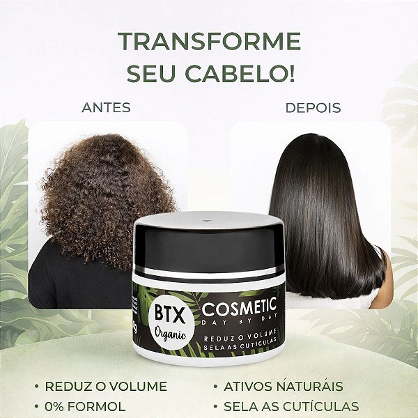 Btx Termo Redutor Selagem Organic - 300g Light Hair