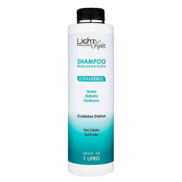 SHAMPOO D-PANTENOL HIDRO NUTRIÇÃO - 1 LT LIGHT HAIR