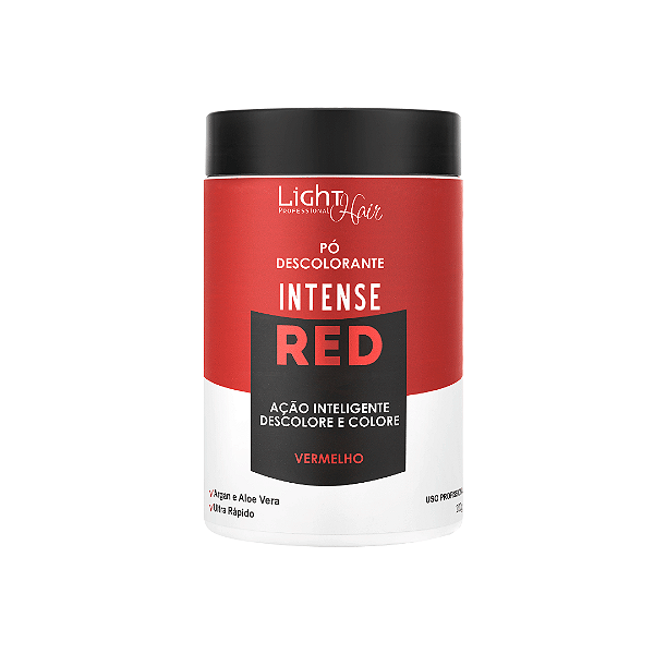 Pó Descolorante Intense Red Descolore Colorindo - 200g Light Hair