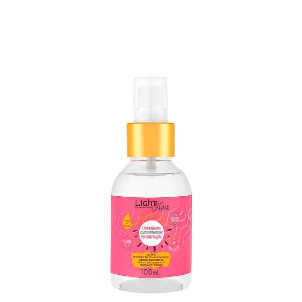 CRONOGRAMA CAPILAR RECONSTRUÇÃO CREMOSINHO MEU MILAGRE - 100 ML LIGHT HAIR