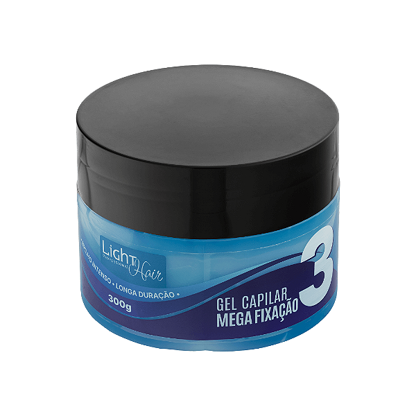 Gel Fixador Mega Fixação Sem Álcool - 300g Light Hair