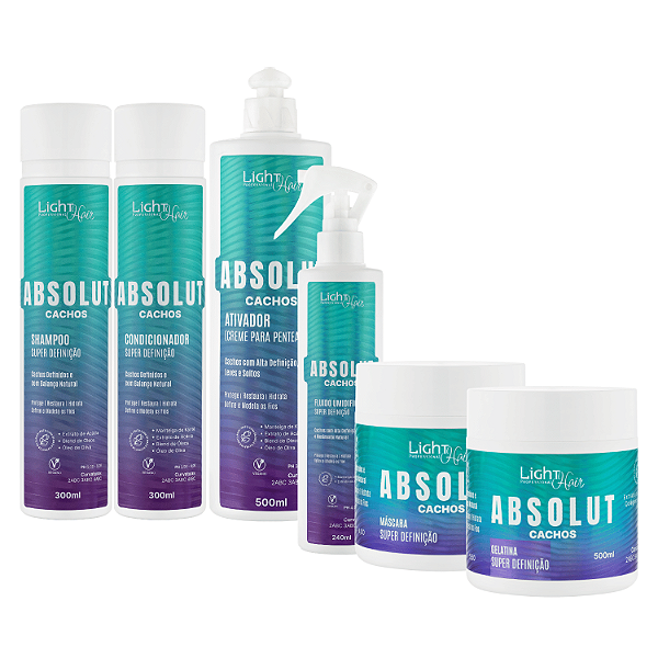 Kit Absolut Cachos (Frete Grátis) - Light Hair
