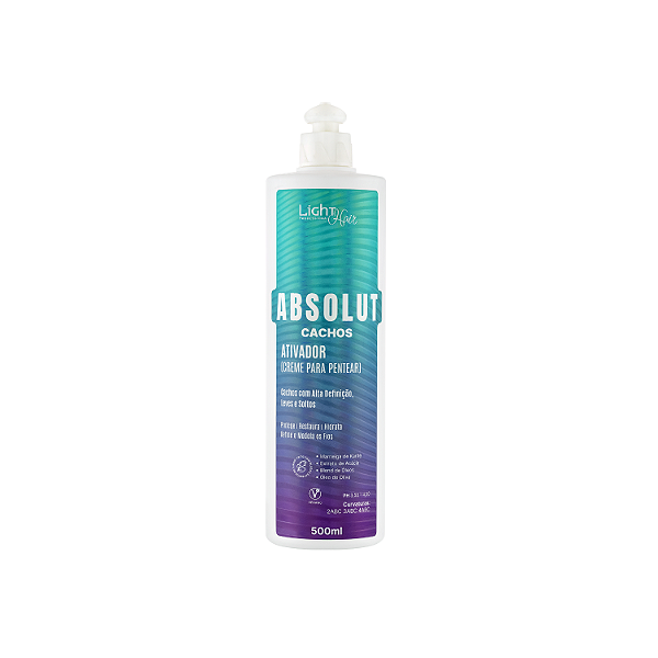 Ativador Absolut Cachos 500ml - Light Hair