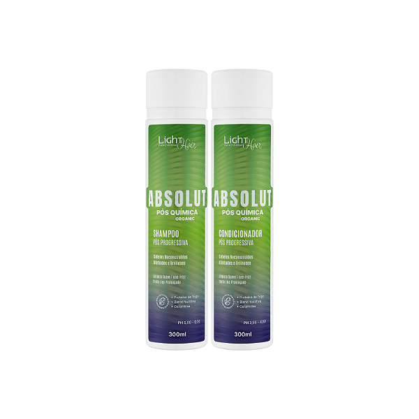 Kit Shampoo e Condicionador Absolut Pós Quimica - Light Hair