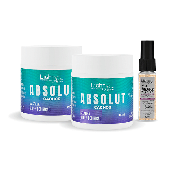 Kit Cachos de ouro - Light hair