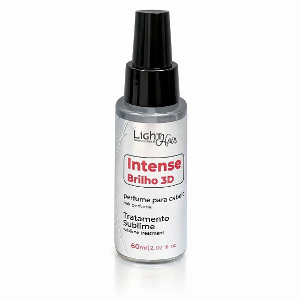 Perfume de Cabelo Intense Brilho 3D - 60ml Light Hair