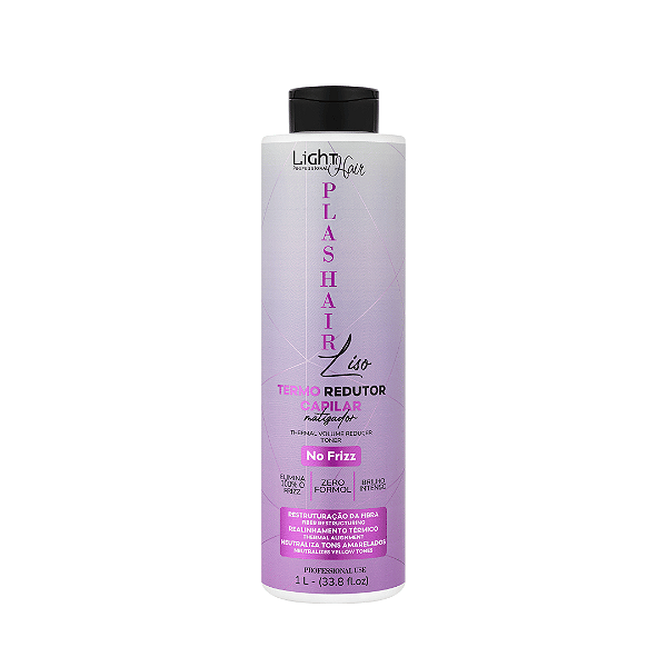 Plas Hair Liso No Frizz Matizador - 1L Light Hair