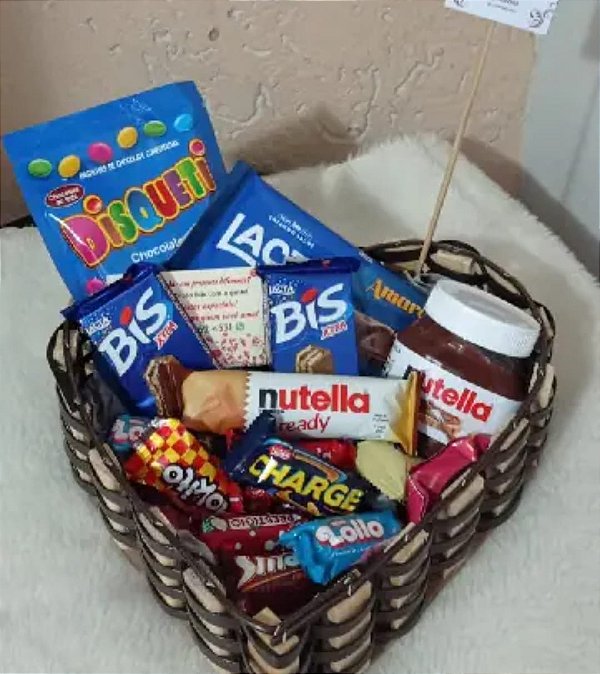 Coração Nutella