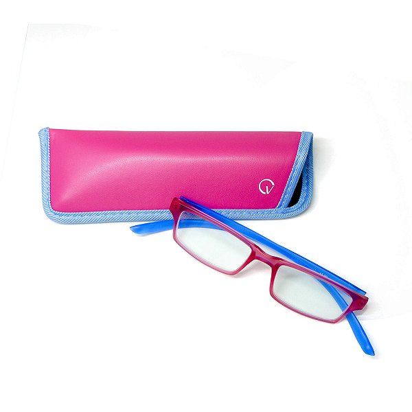 Óculos de Leitura HUG Rosa/Azul