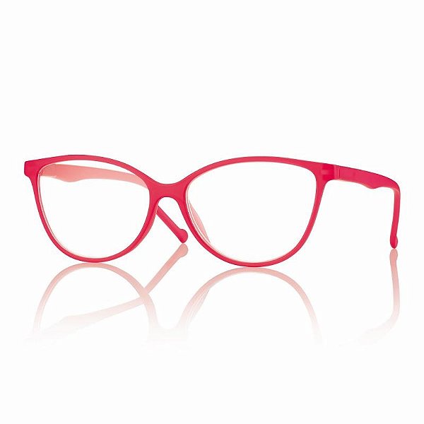 Óculos de Leitura Feminino Cat Eye Rosa