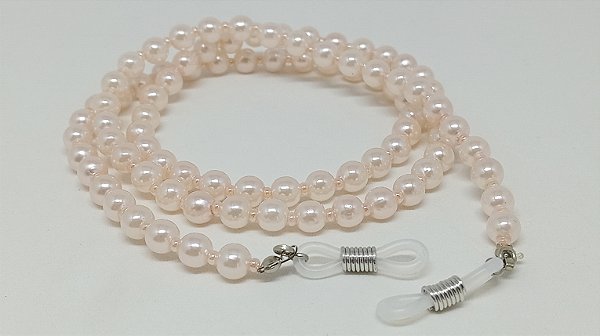 Cordão Pérola Clássico Rosa