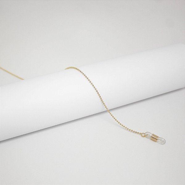 Corrente Bolinha Mini Ouro