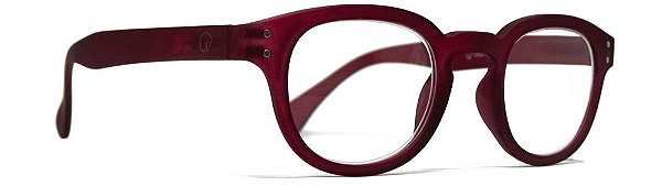Óculos de Leitura Oval – Bordo