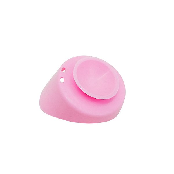 Oclusor de Silicone Infantil Rosa