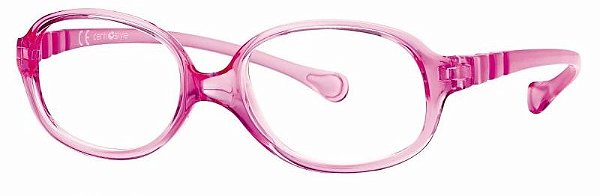 Armação Active Spring Oval 46x15 Rosa Escuro