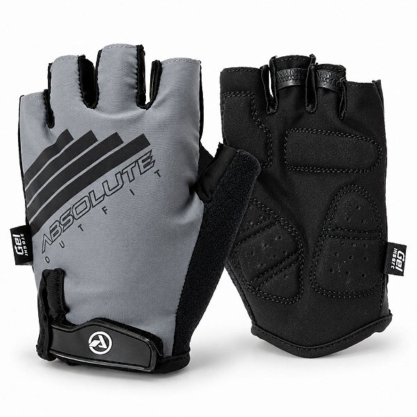 Luva para ciclismo meio dedo curto Absolute Outfit Wild Gel