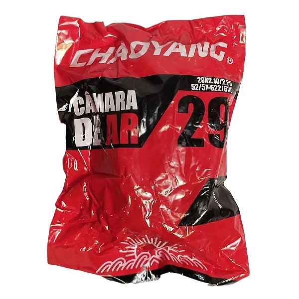 Câmara de ar 29 x 2.10/2.25 bike mtb Chaoyang bico grosso 33 mm