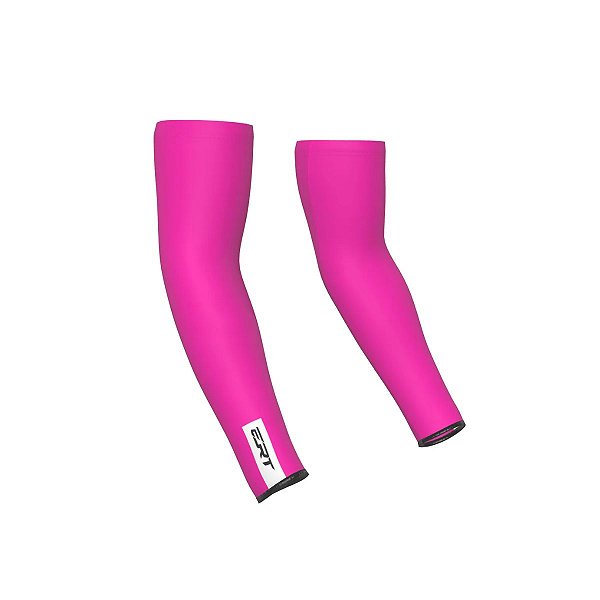 Manguito ciclismo verão ERT Rosa proteção solar UV 50