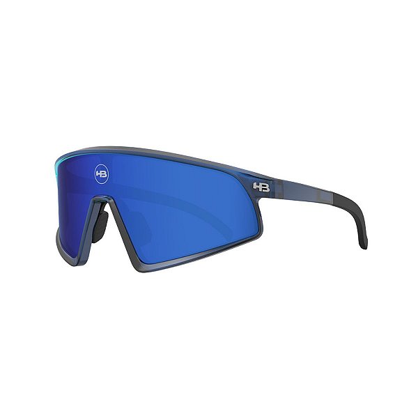 Óculos de sol esportivo HB Ion Cobalt Blue espelhado