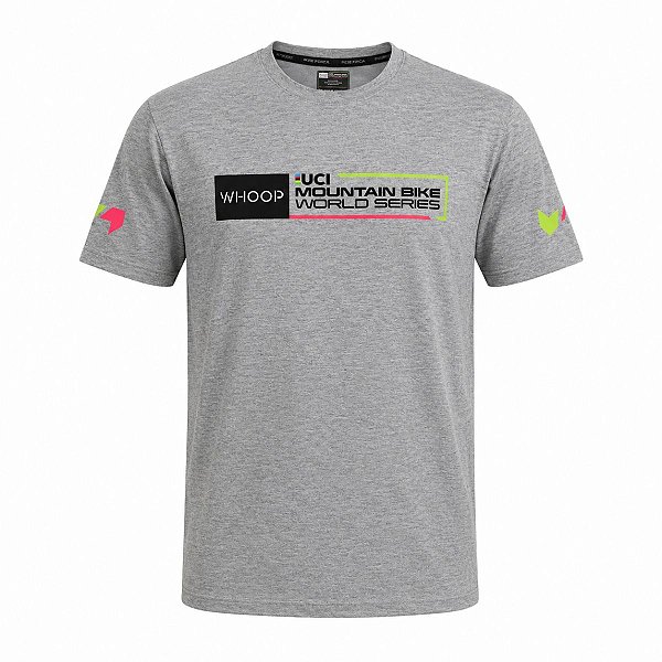 Camiseta casual masculina Free Force UCI MTB World Series